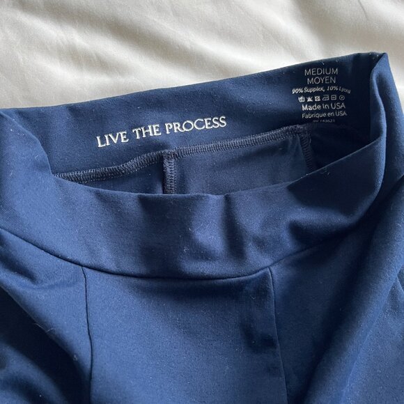 Live The Process Side Pocket Leggings - Navy - Size Medium - Picture 6 of 8